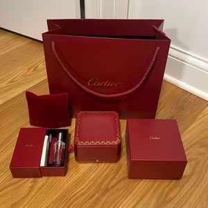 Cartier Bracelet and Bangle Gift Box Set